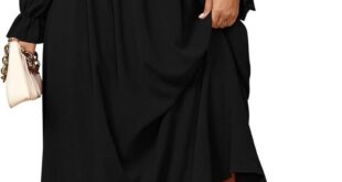 Flowy Plus Size Maxi Dress Stylish Comfort For Every Occasion