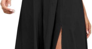 Glnege Women Summer Milkmaid Midi Dress How It Fits You