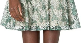 Green Lace Elegance Exploring The Loni Mini Dress Together