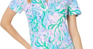 Lilly Pulitzer Dune Upf 50 Shirtdress Style Meets Sun Protection