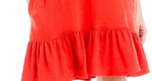 Max Studio Flutter Sleeve Dress In Lava Red Our Style Take