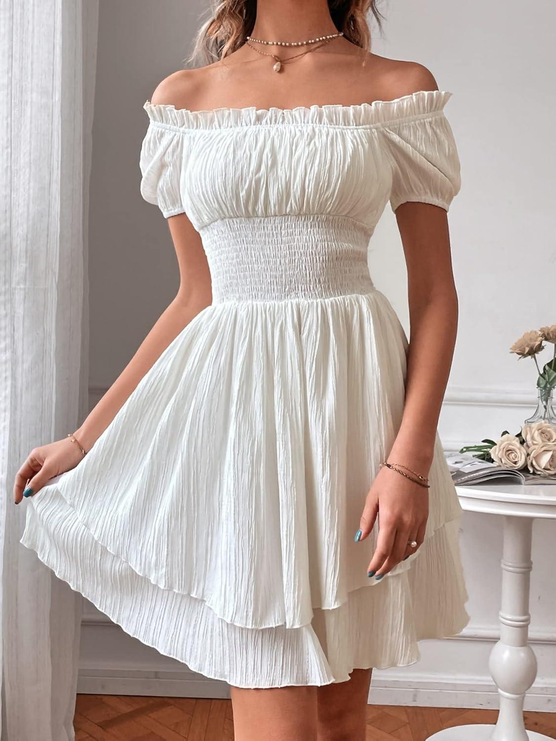 METOES Summer‌ off-Shoulder Dress: A Light & Breezy ‌Fit Review