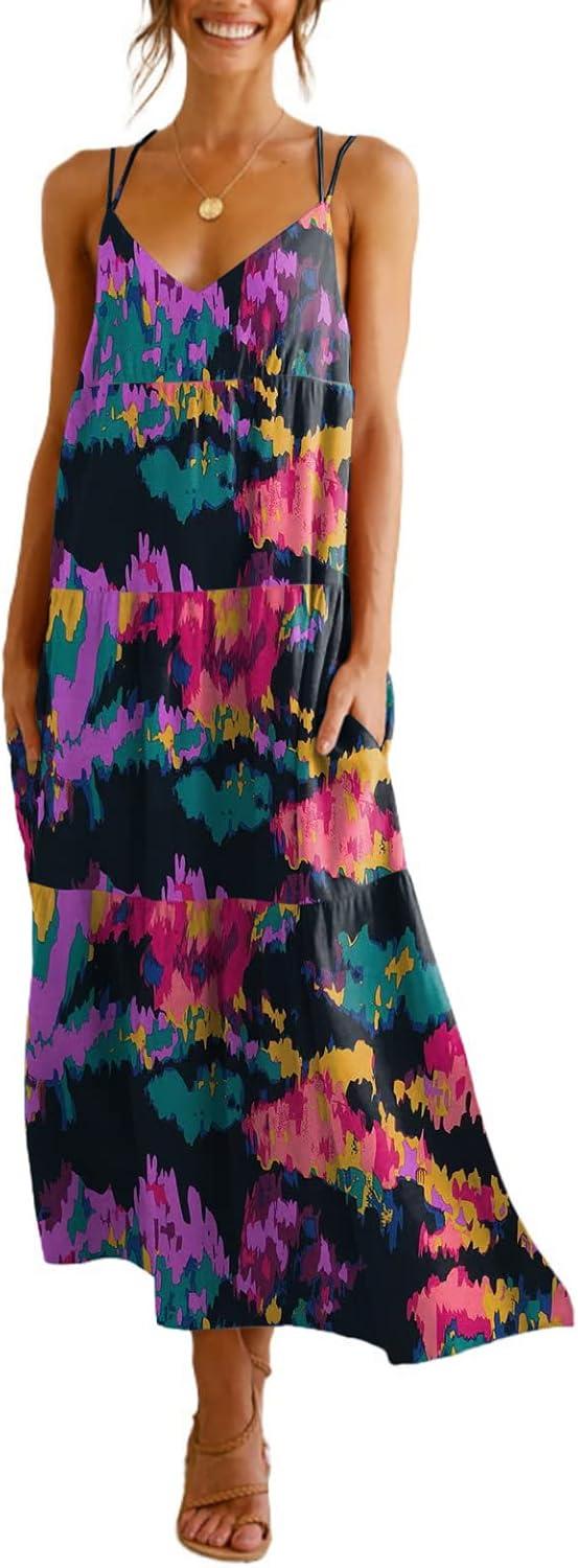 No-Name Womens Summer Casual Dress with Pockets — Your Day No-Name Womens Summer Casual Dress with Pockets — Your Day