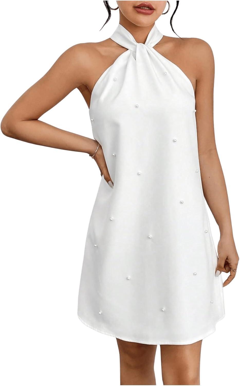 OYOANGLE Pearl Halter Dress: Our Take on Style and Comfort OYOANGLE Pearl Halter Dress: Our Take on Style and Comfort