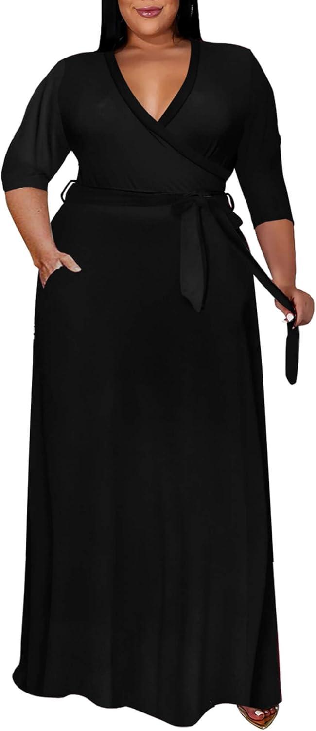 Runwind Plus Size Maxi Dress Review: Style Meets Comfort in Every Curve