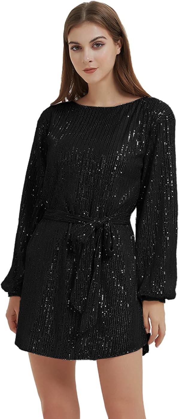 Shining Bright: Exploring the Anna-Kaci Sparkly Sequin Dress