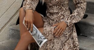 Snakeskin Print Shirt Dress Stylish Fall Looks For 2023