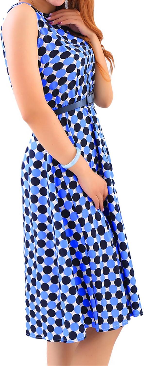 Stepping back in Time: Exploring the charm of OMZIN's Vintage Midi Dress