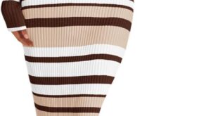 Striking Stripes And Sleek Fits Fall Midi Dress Roundup