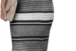 Striking Stripes And Sleek Silhouettes A Midi Dress Look