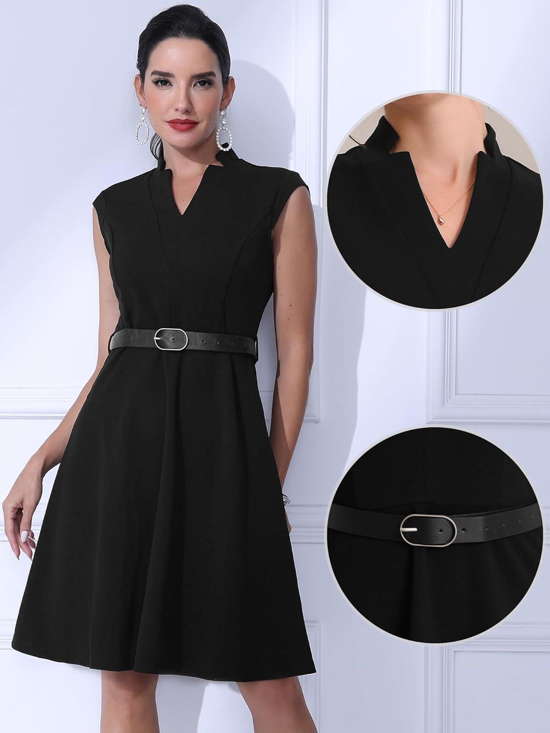 Styling Spring 2025 with Allegra K's Fit and Flare Dress