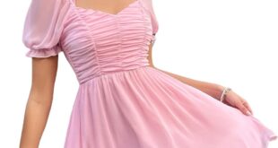 Styling The Makemechic Puff Sleeve Dress Our Casual Summer Pick