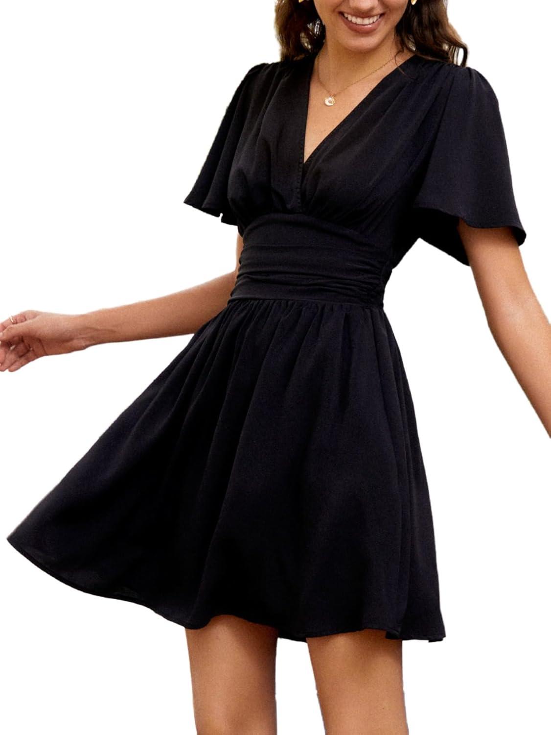 Summer Style Simplified: Exploring the Milumia Wrap Mini Dress