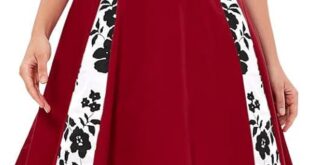 Timeless Charm In Killreal Vintage Polka Dot Swing Dress