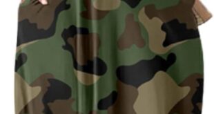 Unknown Brand Women Camouflage Boho Maxi Dress In Your Bag