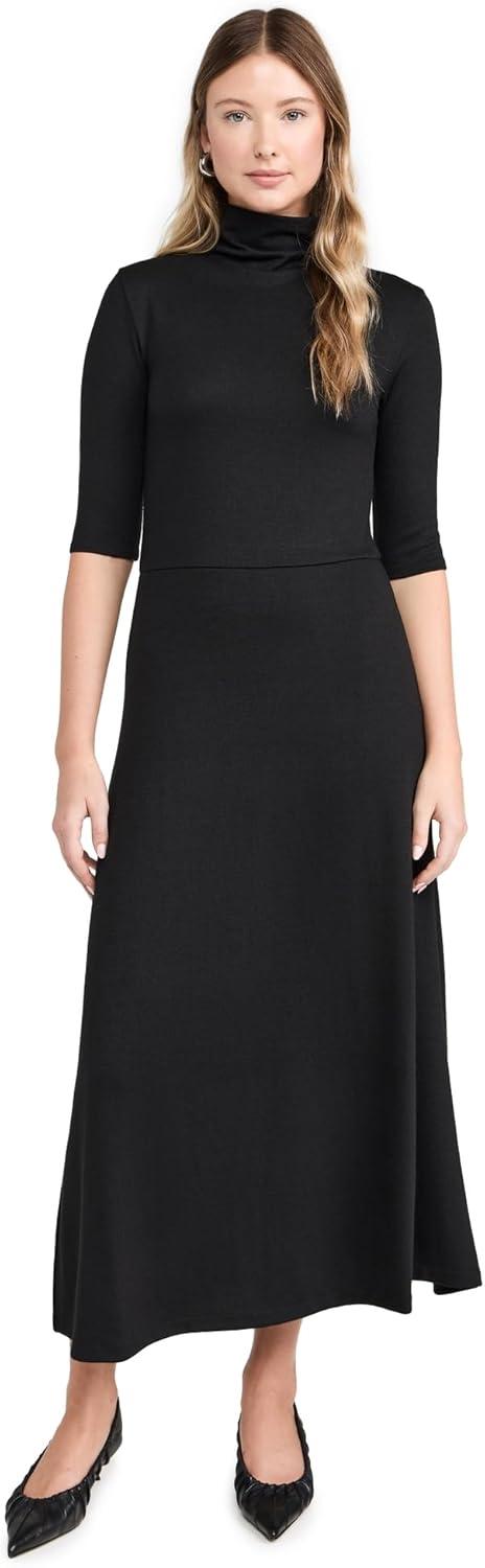 Vince Elbow Sleeve Turtleneck Dress: Effortless Elegance Explored