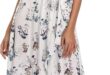 Vintageclothing Wrap V Neck Floral Maxi You Feel The Drape