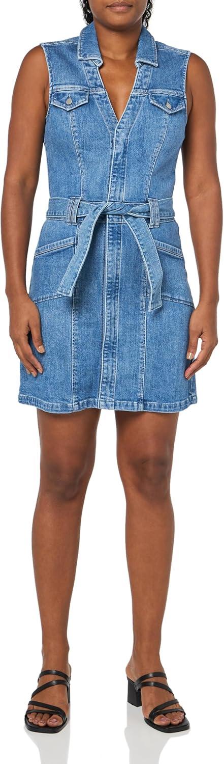 Why the PAIGE Kelsee Dress Became Our Go-To Denim Staple