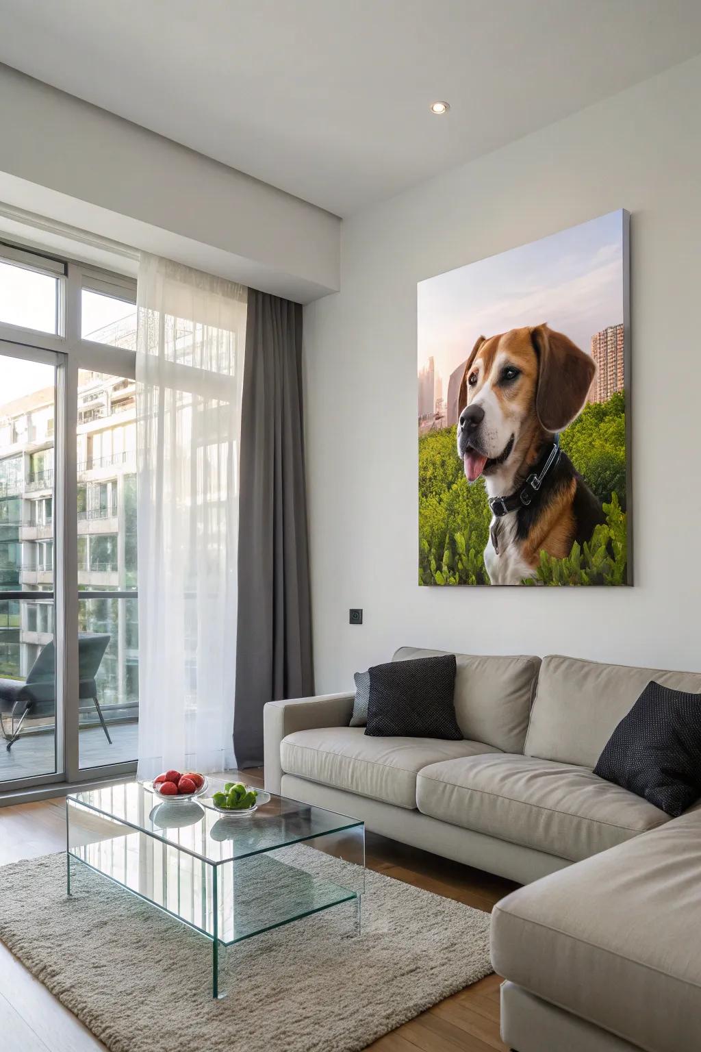 A personalized art print that captures cherished memories.