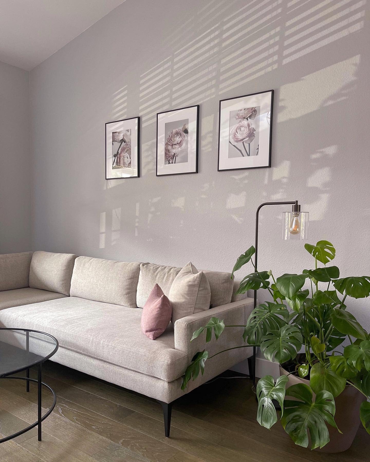 Warm Beige and Soft Neutrals Minimal Living Room