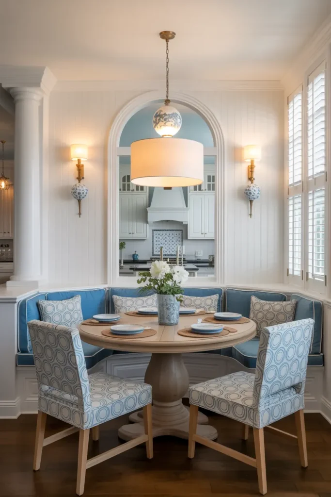 Fresh Green Kitchen with Cozy Contemporary Style