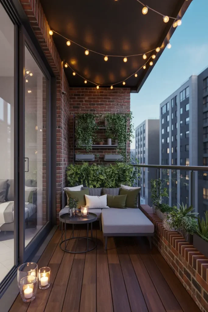Urban Balcony Haven
