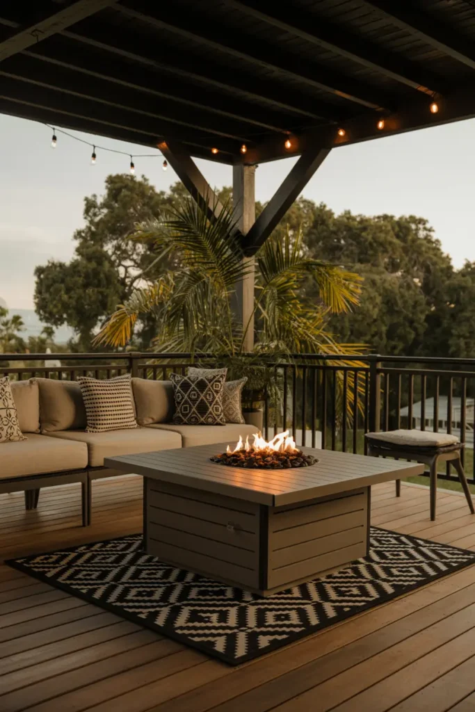 Autumn Dawn Balcony Retreat