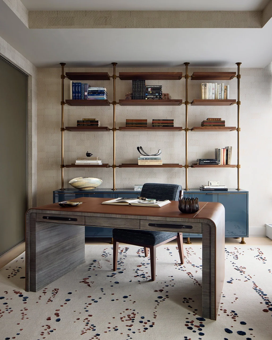 Precision and Craftsmanship in Refined Modernism (Office Design Ideas)