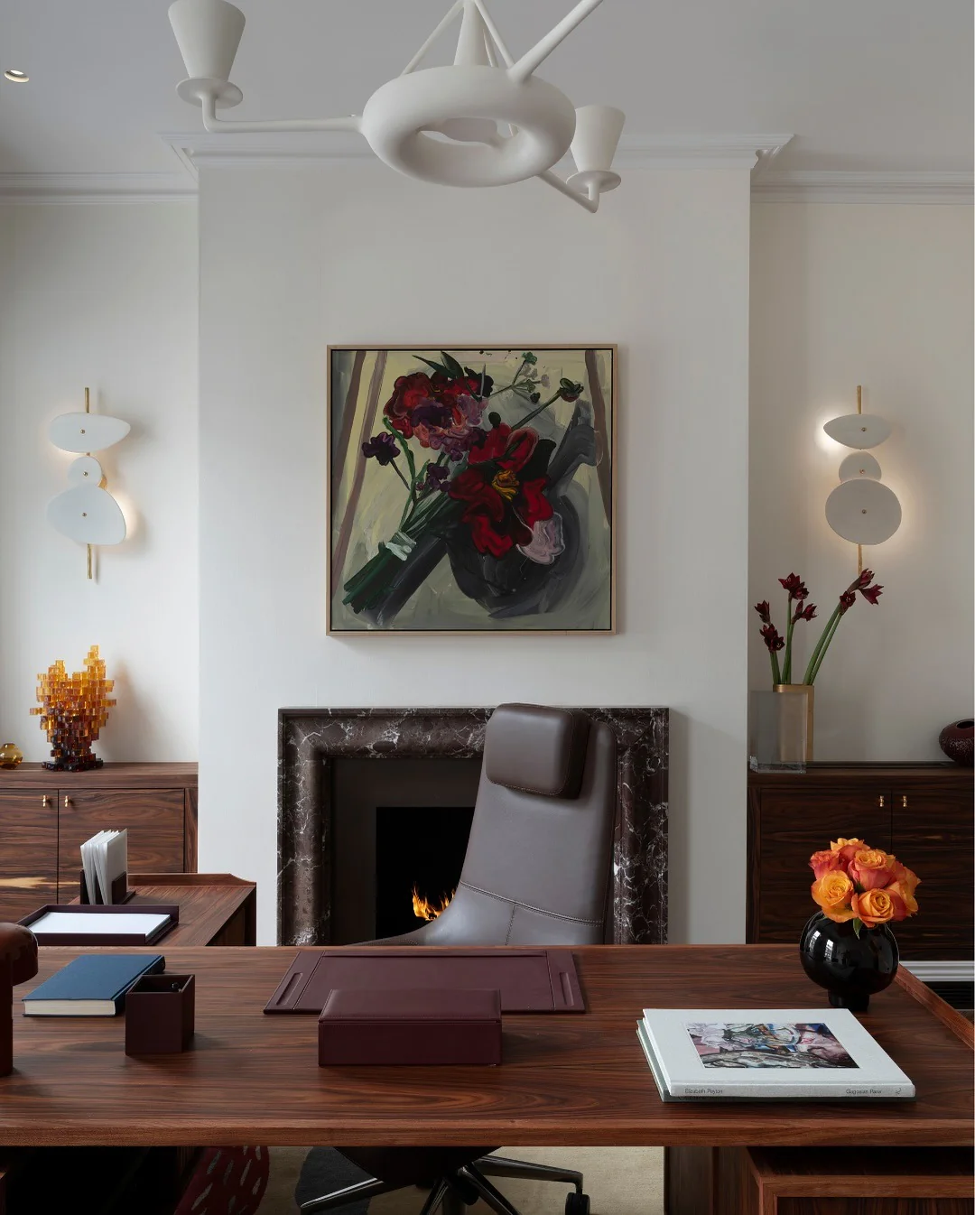 Timeless Luxury with Contemporary Touches (Office Design Ideas)