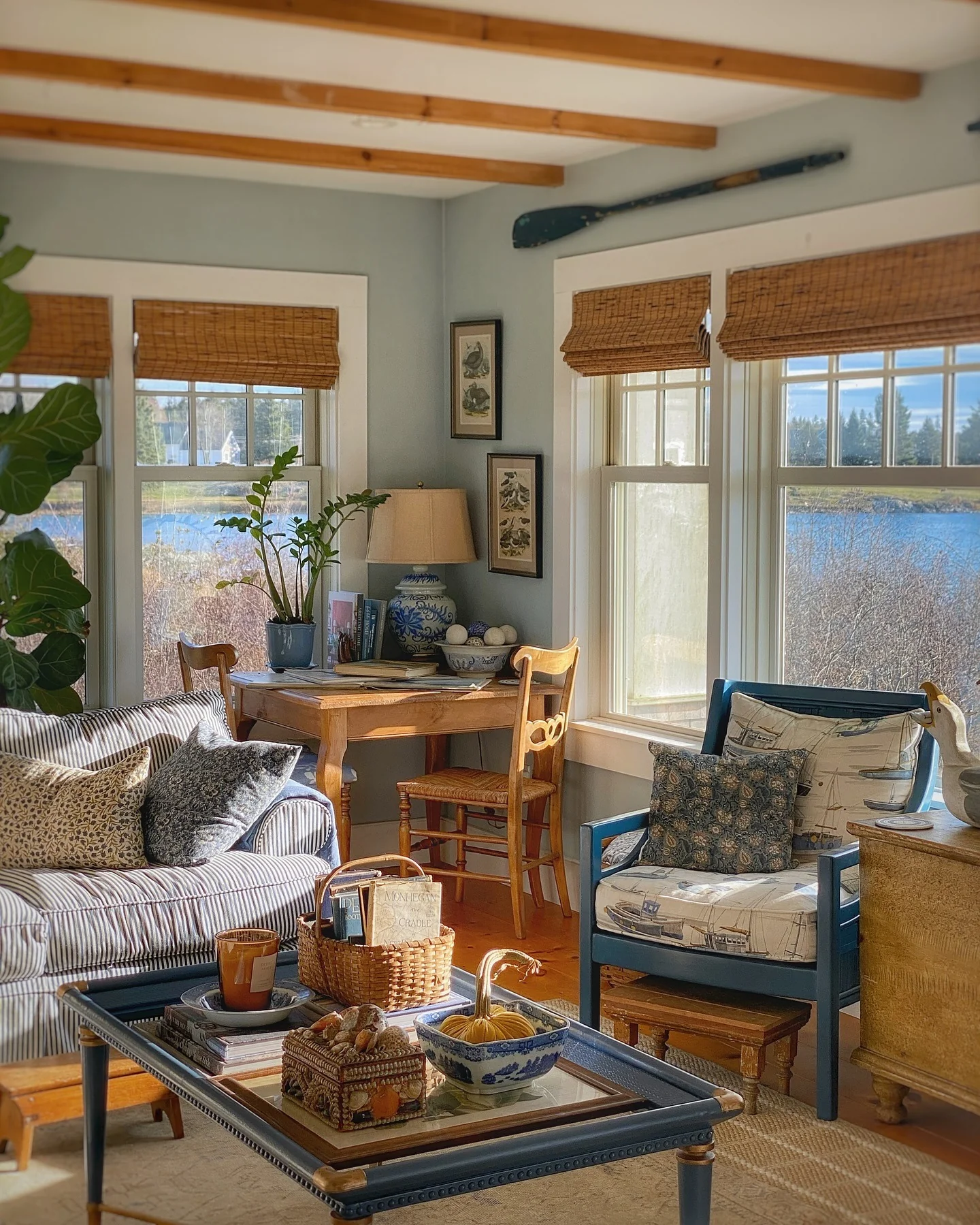 Nautical Coastal Living Room
