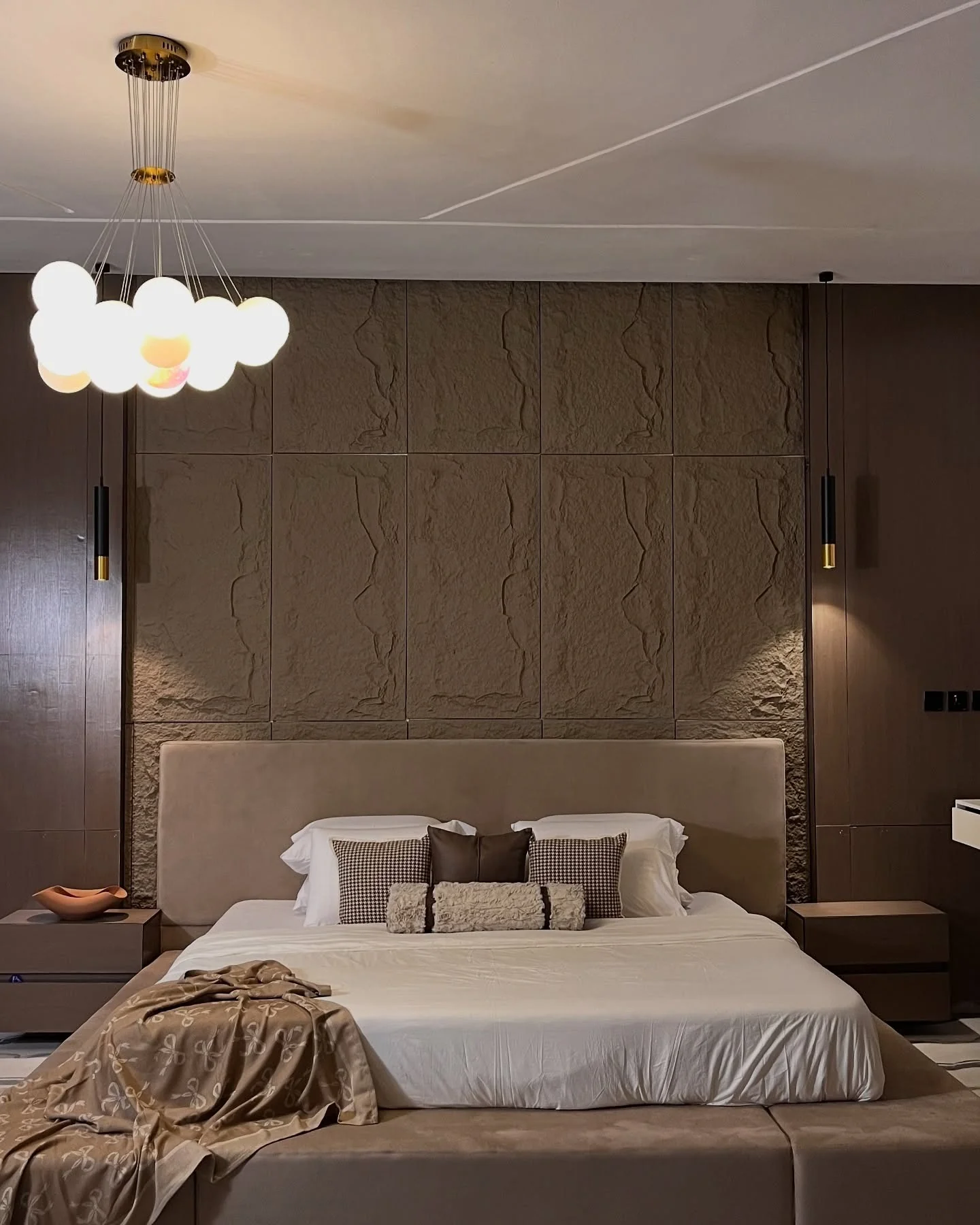 Milanese Warmth Bedroom