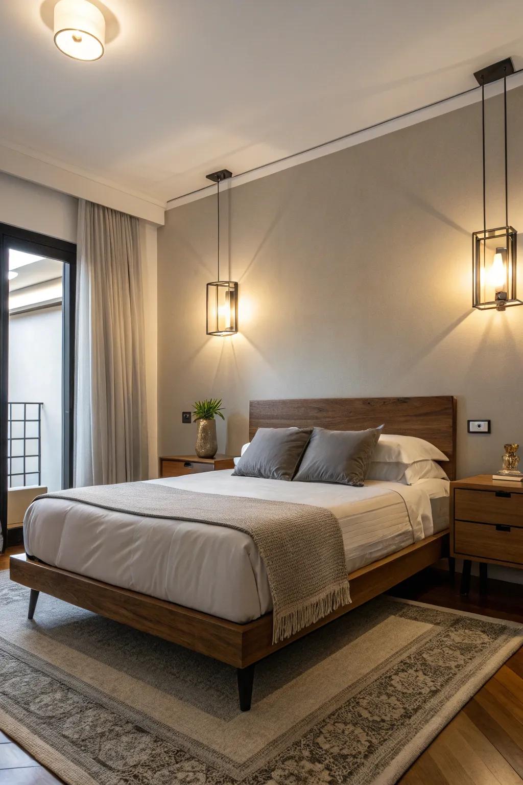 Plug-in wall sconces offer stylish lighting solutions without permanent installation.