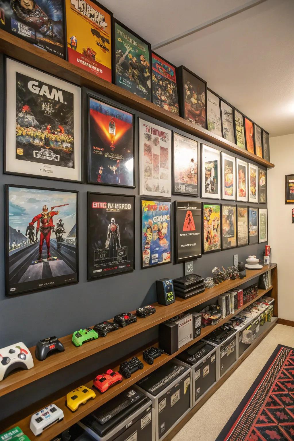 Personalize your gaming area by adding decorative elements.