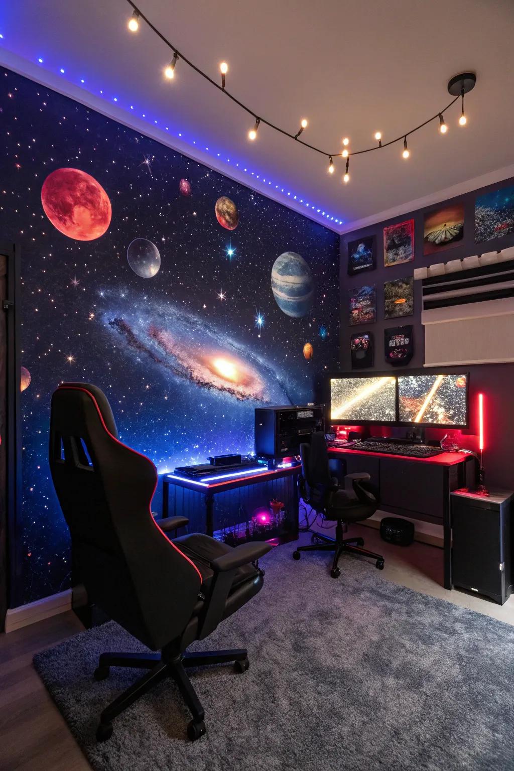 A thematic design can transport your gaming space to another realm.