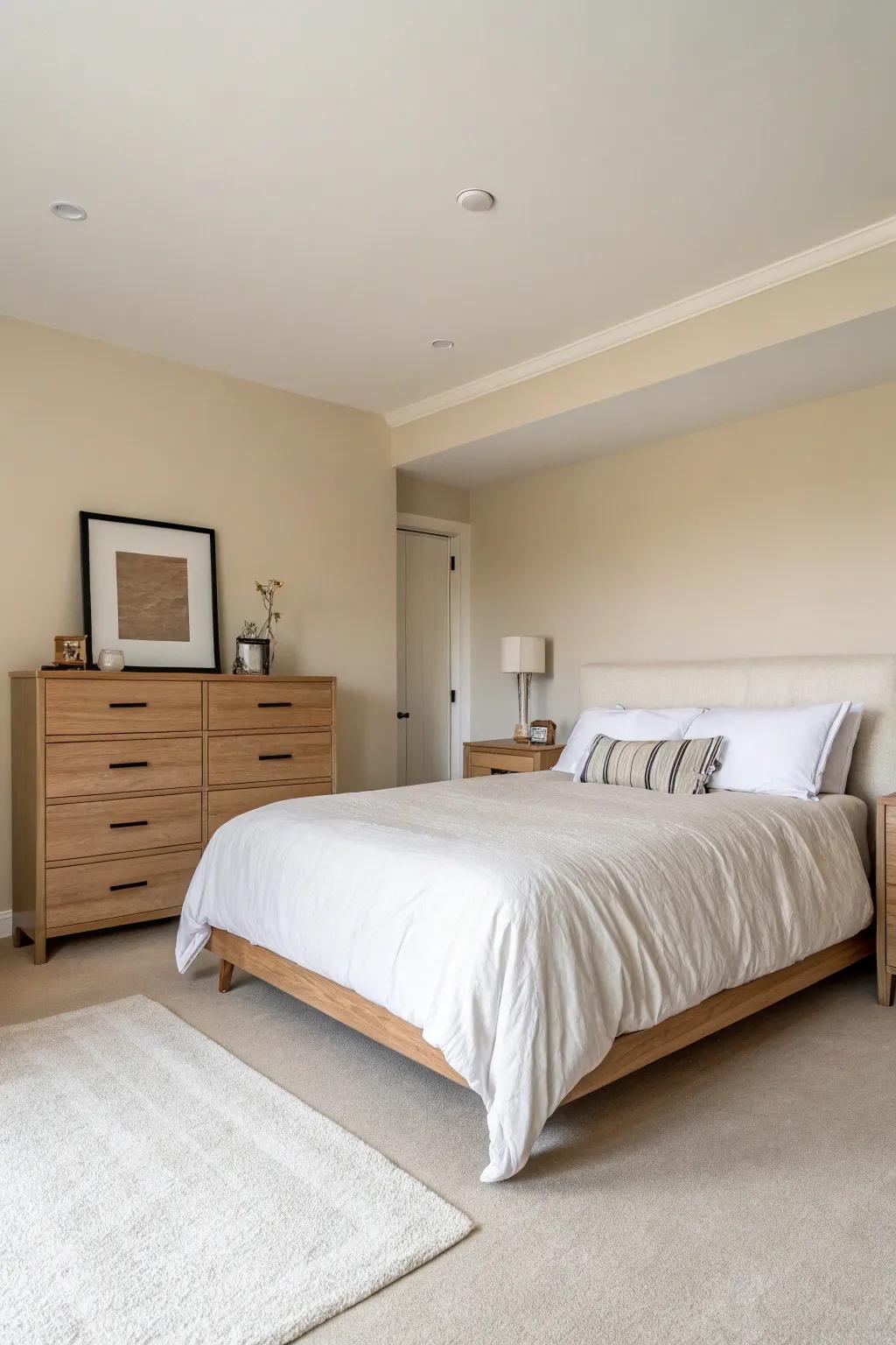 Minimalist designs introduce peace and style to your bedroom.