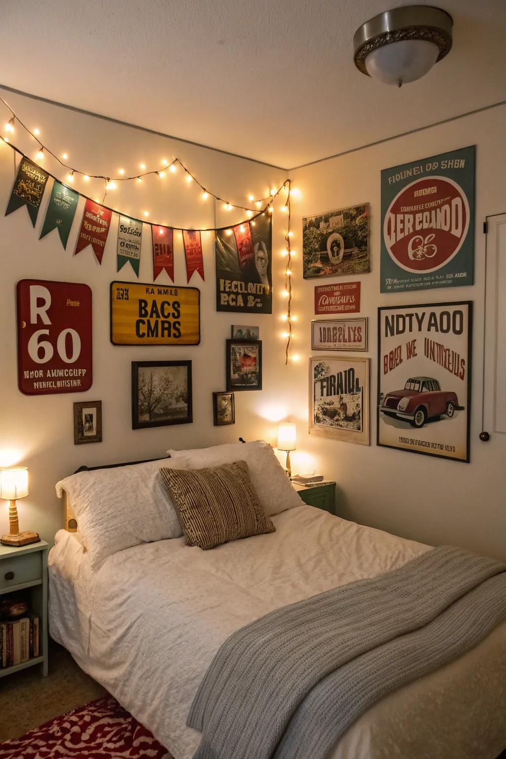 Vintage touches bring charm and personality.
