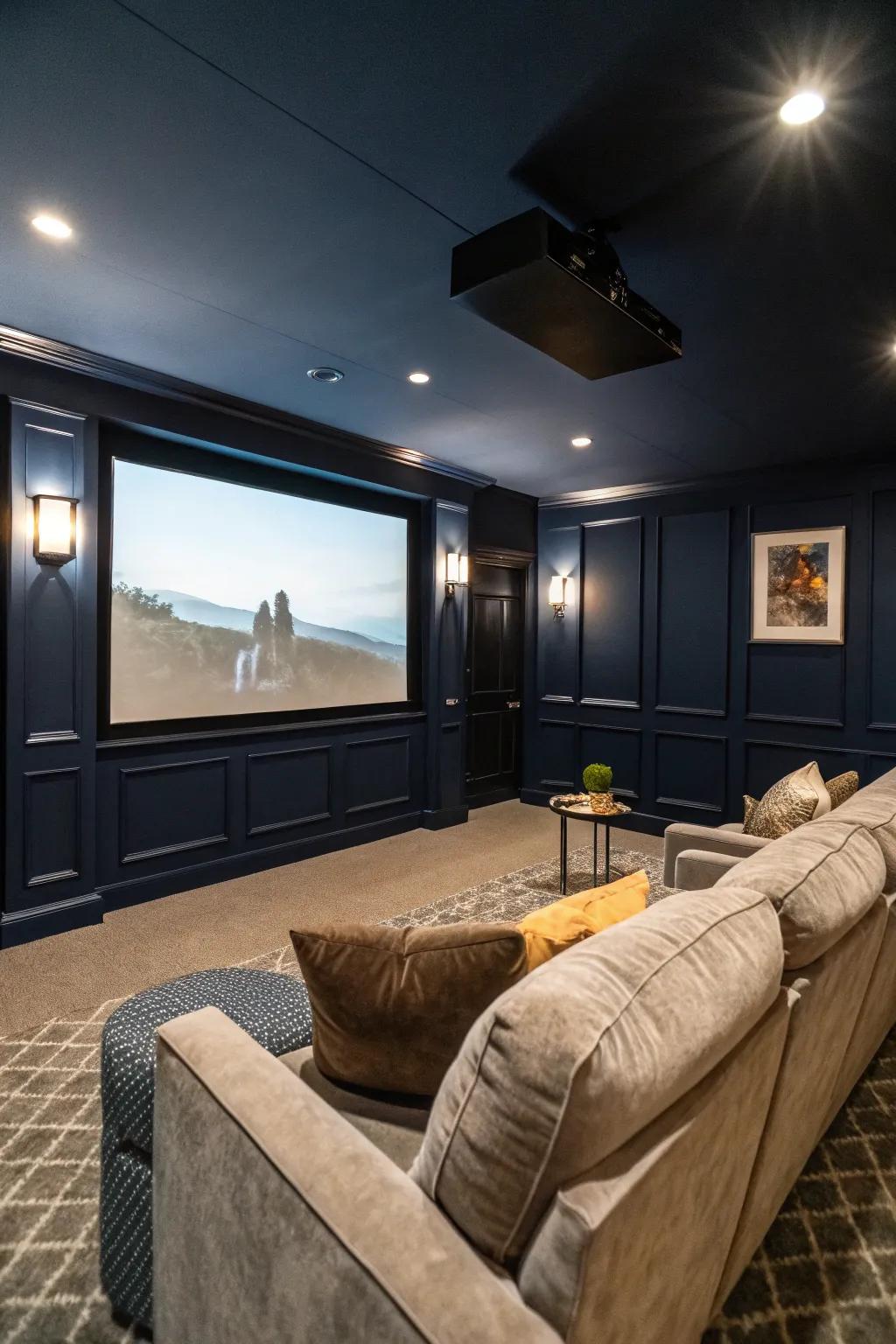 Deep hues enrich the cinematic mood.