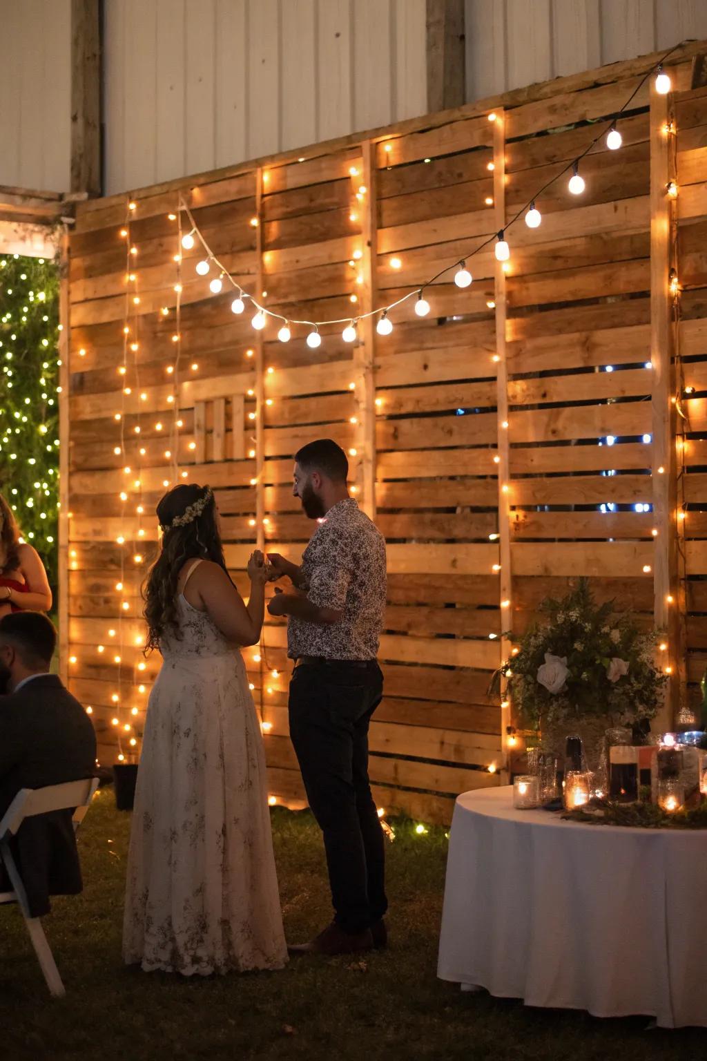 Wooden components contribute a charming rustic feel.