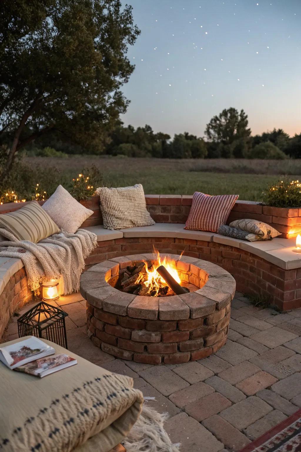 Brick and mortar capstones propose a traditional, robust result.