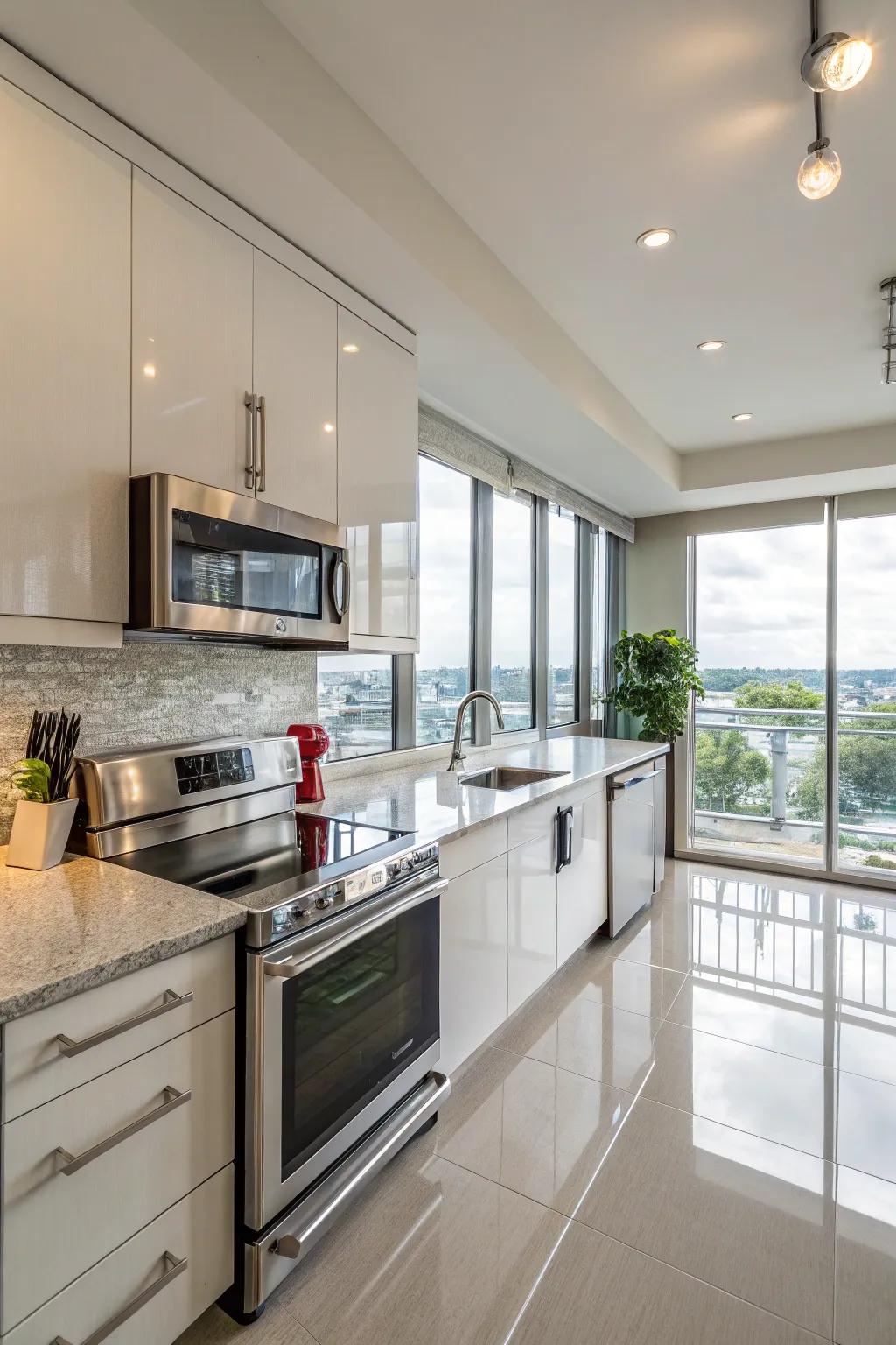 Premium materials introduce luxury and longevity to your kitchen.