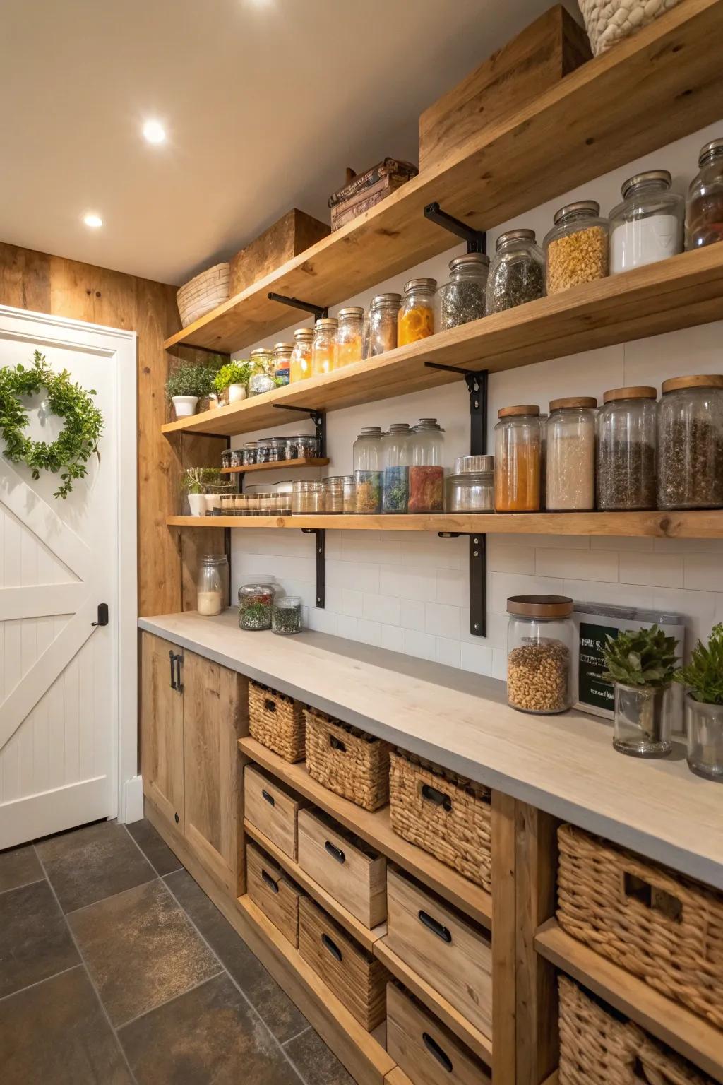 Environment-friendly elements unite sustainability and style.