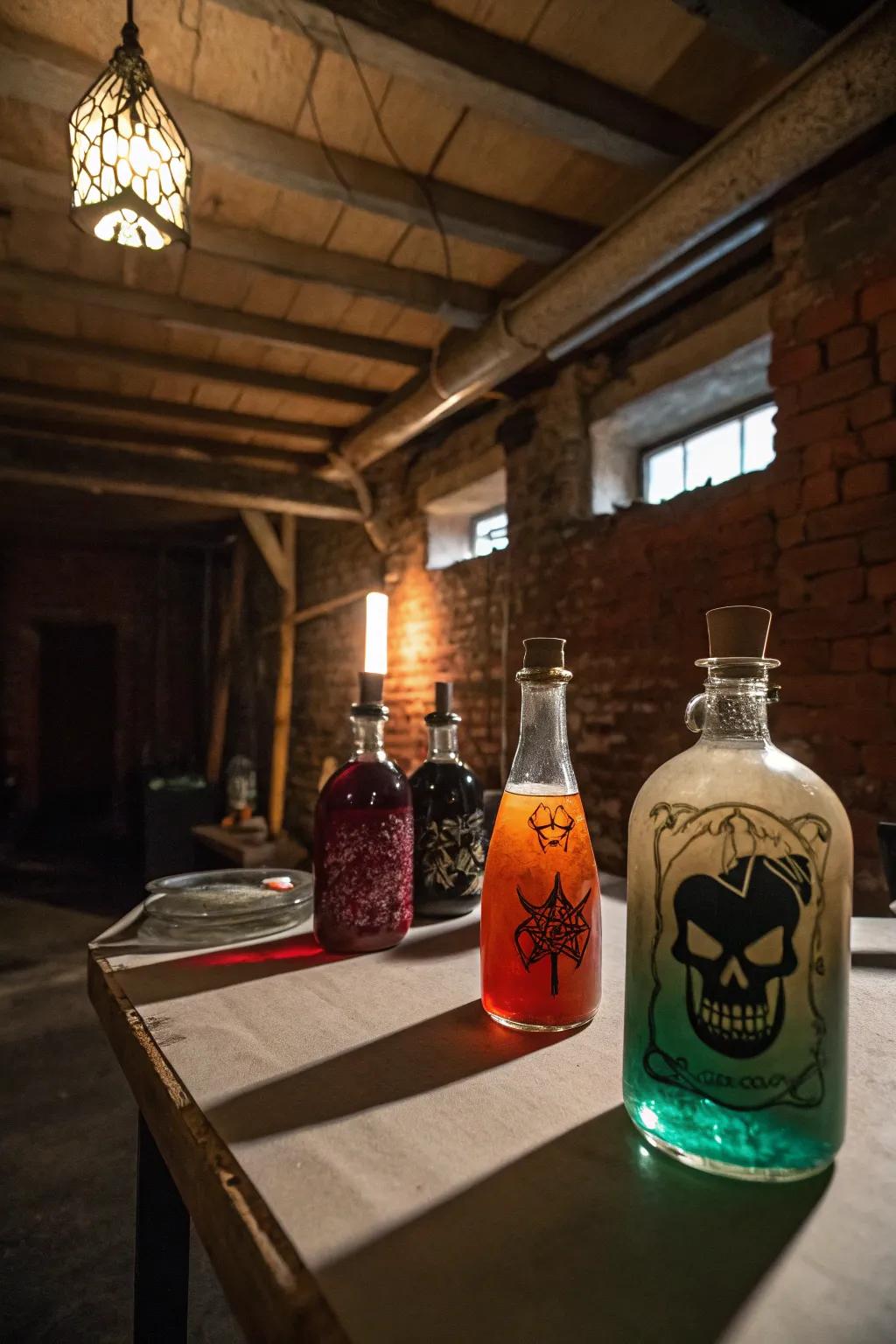 Potion vessels inject a dash of magic into your beverages.