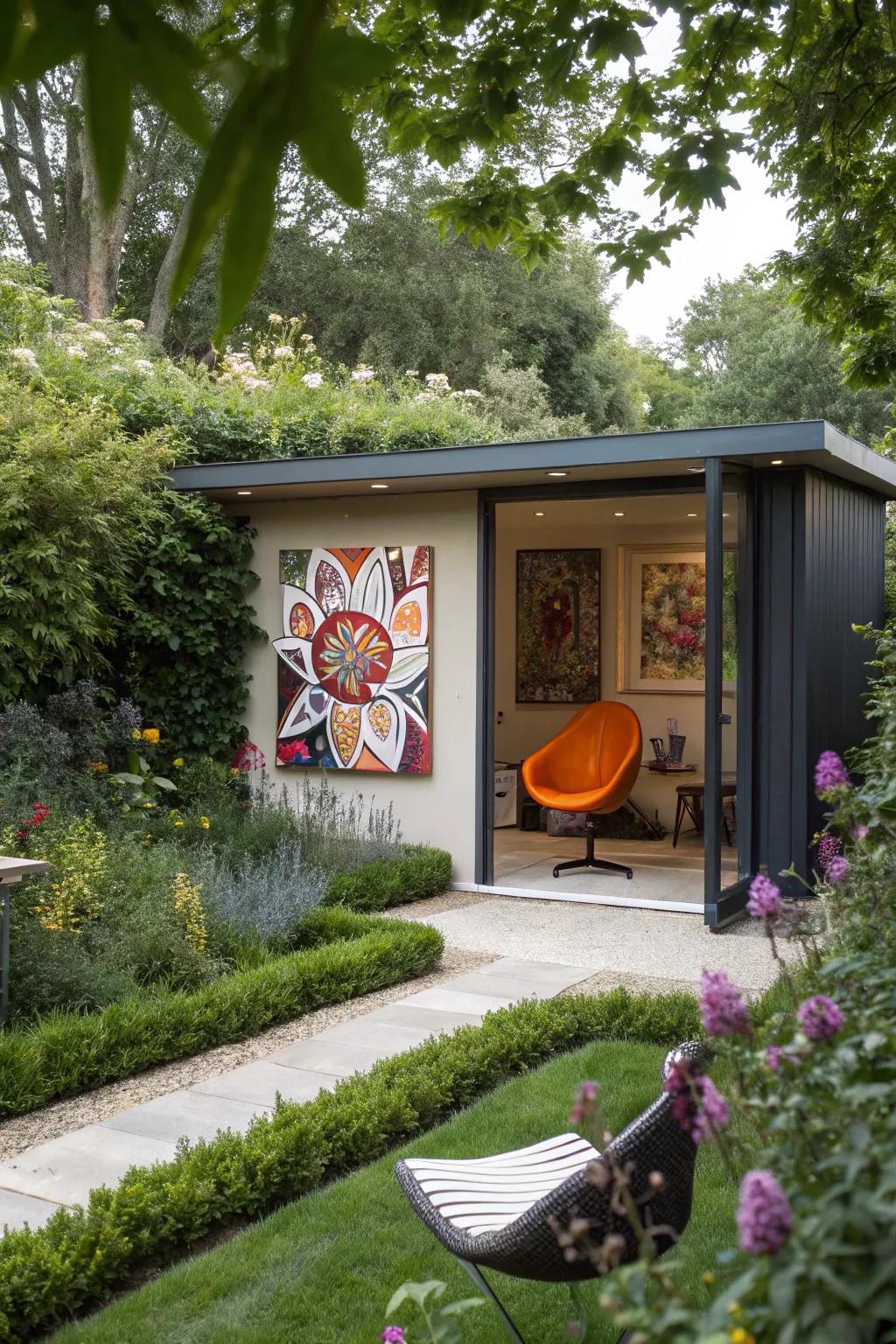 A touch of surprise with unexpected elements.