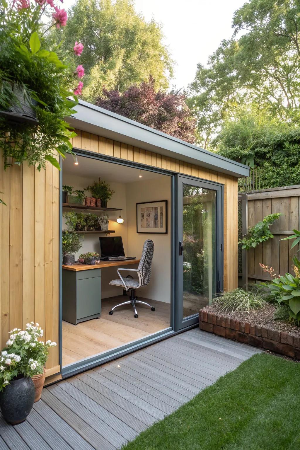 Seamless indoor-outdoor connection.