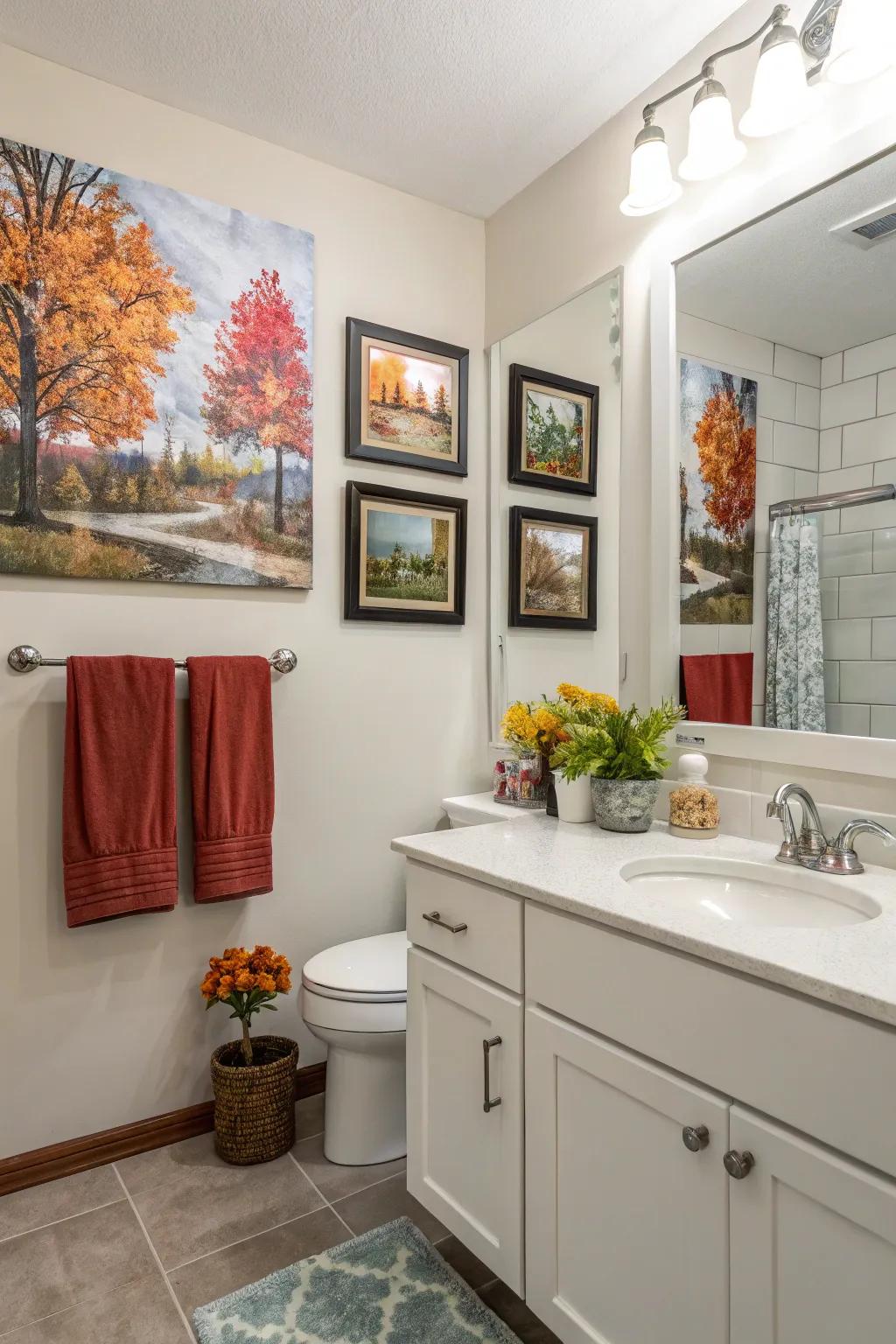 Art updates keep decor fresh and dynamic.