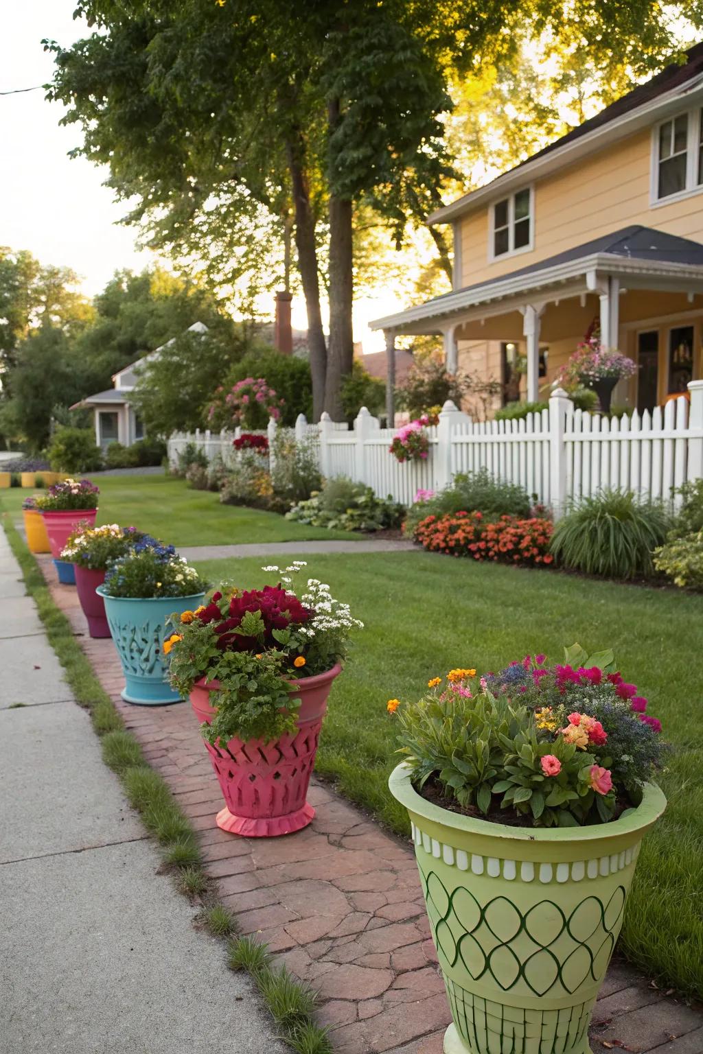 Creative accents add a personal touch.