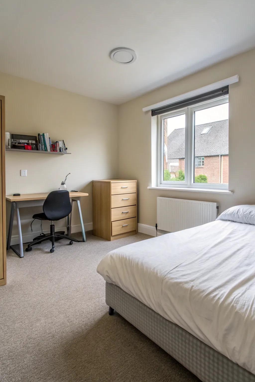 A functional design blends utility with style.