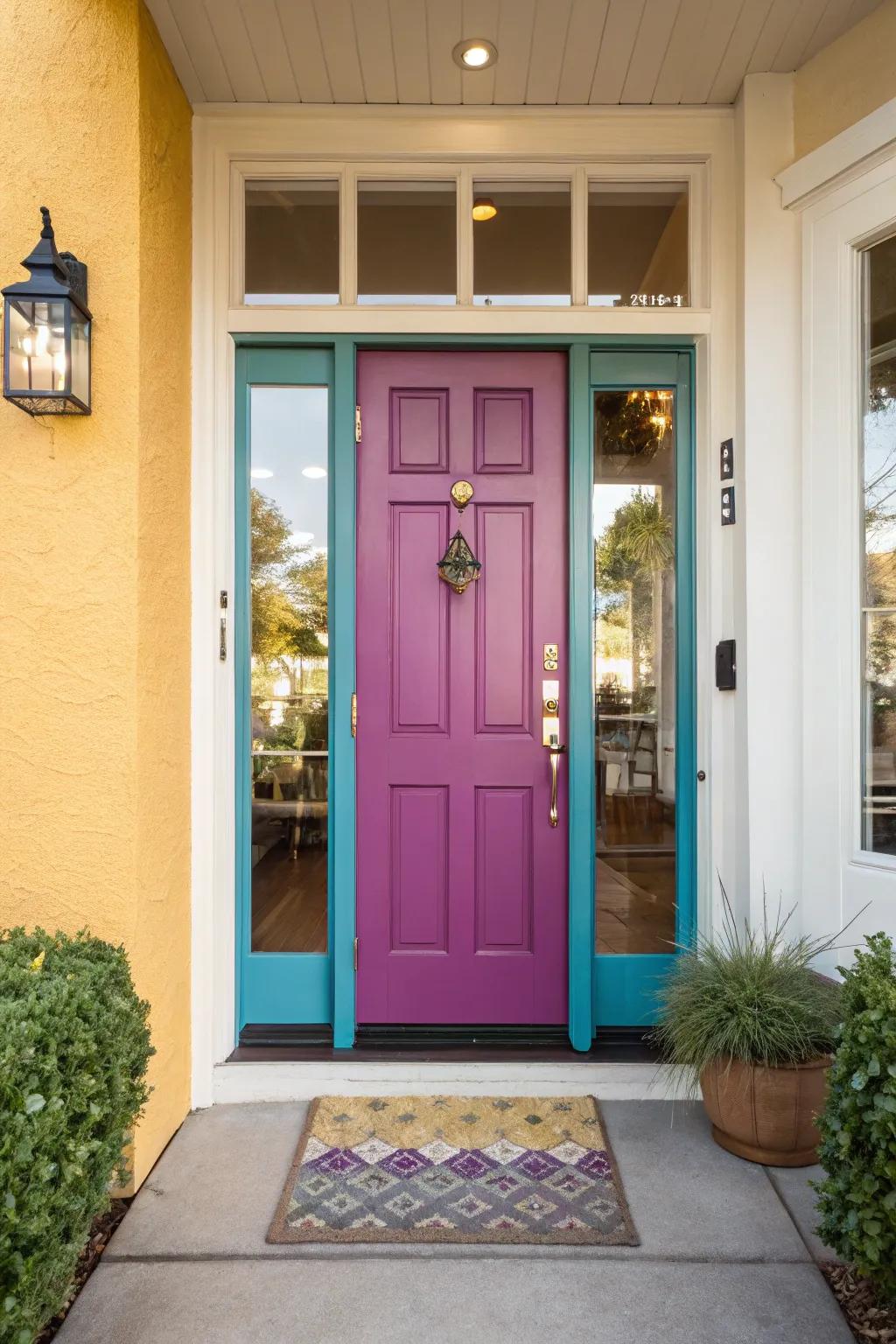 A one-of-a-kind door style that injects character and allure into any house.
