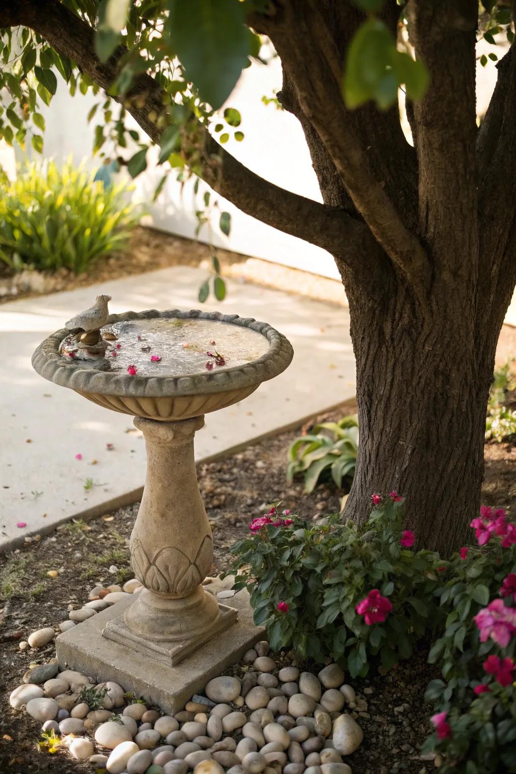 Water components instill vitality and peace to your garden.