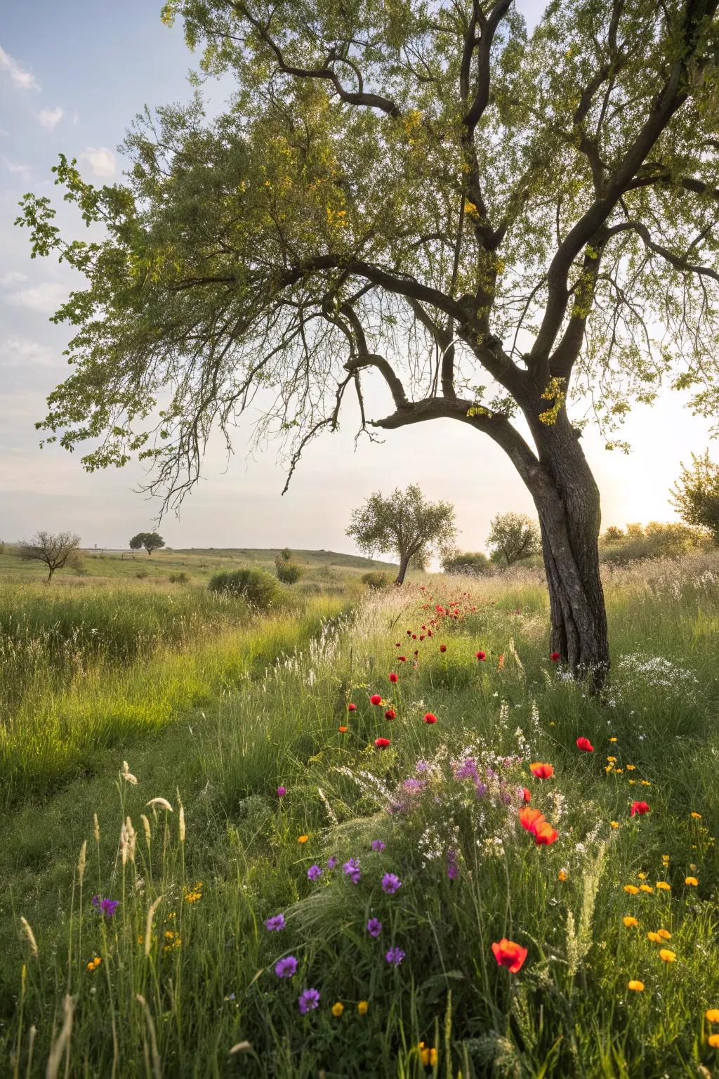 Naturalistic blueprints channel the spirit of an untamed garden toward your tree.